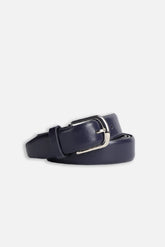 CINTURA CLASSIC EFFETTO PELLE BLEU